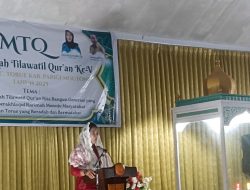 Camat Torue Ajak Warga Bangun Generasi Cerdas dan Bermartabat Lewat MTQ