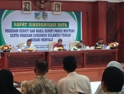 Wabup Parimo Soroti Leletnya Kehadiran OPD dan Camat di Rapat Sinkronisasi Data