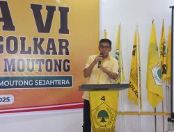 Erwin Burase Maju sebagai Calon Tunggal Ketua DPD Golkar Parimo