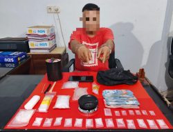 Polsek Tomini Amankan Dua Terduga Pengedar Sabu di Mepanga