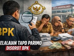 Kelalaian TAPD Parimo Disorot BPK