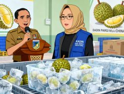 Gubernur Sulteng Lepas Ekspor Perdana Durian Beku Parimo ke Tiongkok