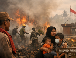 Karhutla Parimo Meluas, Warga Bertahan di Tengah Asap Saat Kepala Daerah Tak Tampak di Lapangan