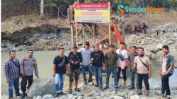 Polres Parimo Lingkari Police Line di Area PETI Karya Mandiri dan Tombi