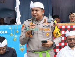 Kapolres Parimo Ingatkan Jaga Kondusivitas Selama Pawai Ogoh-Ogoh