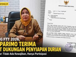 Jelang FTT 2026, ASN Parimo Terima Surat Dukungan Penyiapan Durian