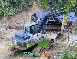 PETI Kasimbar Ditindak Tegas, Satreskrim Polres Parimo Sita Excavator