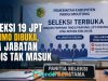 Seleksi 19 JPT Parimo Dibuka, Dua Jabatan Kadis Tak Masuk