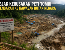 Jejak Kerusakan PETI Tombi Mengarah ke Kawasan Hutan Negara