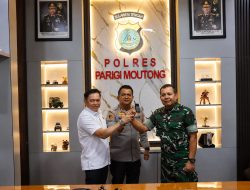 Kapolres, Kajari dan TNI Perkuat Sinergi Penegakan Hukum di Parimo
