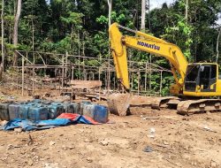 Puluhan Jeriken Solar, Ekskavator dan Talang Pengolahan Emas Ditemukan di Lokasi PETI Suli Indah