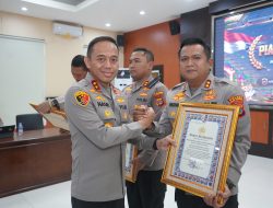 Kapolres Parimo Bawa Pulang Penghargaan Bergengsi dari Kapolri